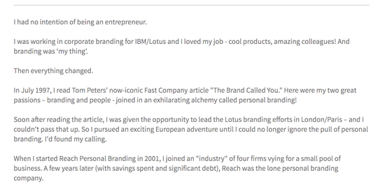 come scrivere il Riepilogo su LinkedIn in modo efficace