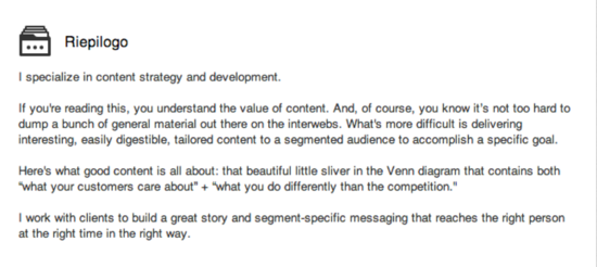 come scrivere il Riepilogo su LinkedIn in modo efficace